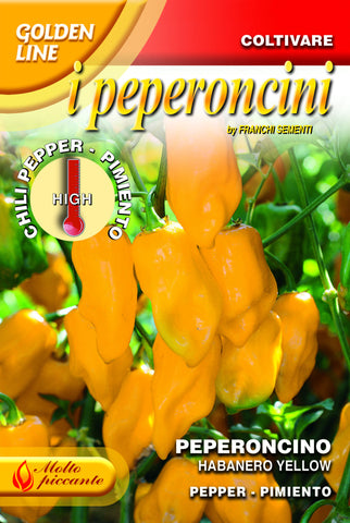 Peperoncino Habanero Yellow