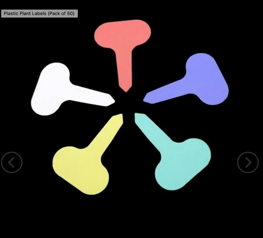 Plastic Plant Labels (Pack of 50)