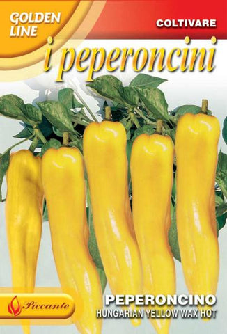 Hungarian Yellow Wax Hot Chilli Pepper